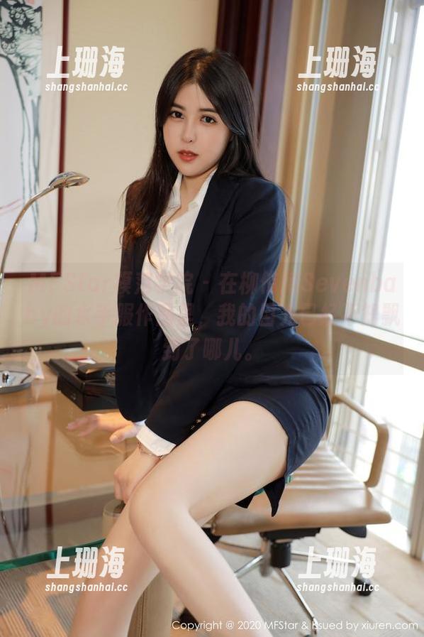 MFStar模范学院 - 在柳侑绮Sevenbaby的水手服作品里，我的目光已经不知飘到了哪儿。