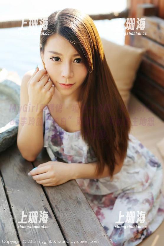 MyGirl美媛馆 - 坦白一点吧，AngelaLee李玲的“纯白”更新让人不由自主地想捧住，而不是捏。