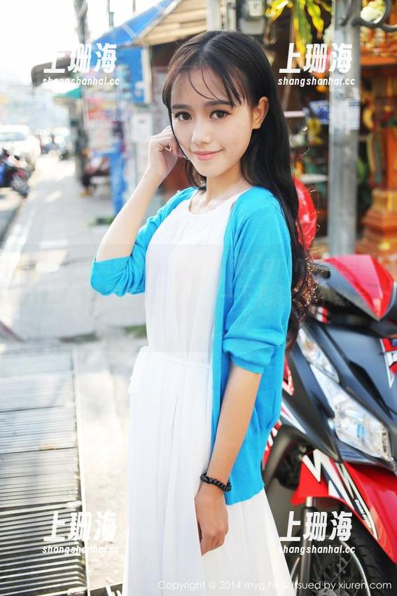 MyGirl美媛馆 - 冲鸭！看Carina绮里嘉红裙高清原图，深呼吸一下再看，不然会窒息哦。