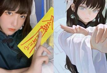 棉袜与roroki骷髅姬的缠绵：超乎想象的写真个性。