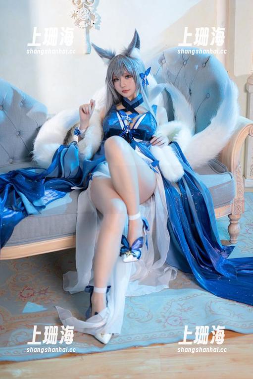 星之迟迟的爱宕婚纱，cos的图集让人想给个满分！