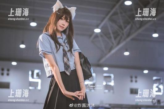 套图里的水手服，炸酱沐沐的挑逗，不口水真心难！