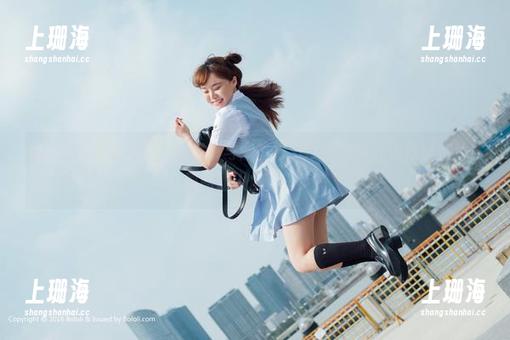 菠萝社 - 就在这里，牛仔裤与柳侑绮Sevenbaby的默契在线！原图让人停下脚步…